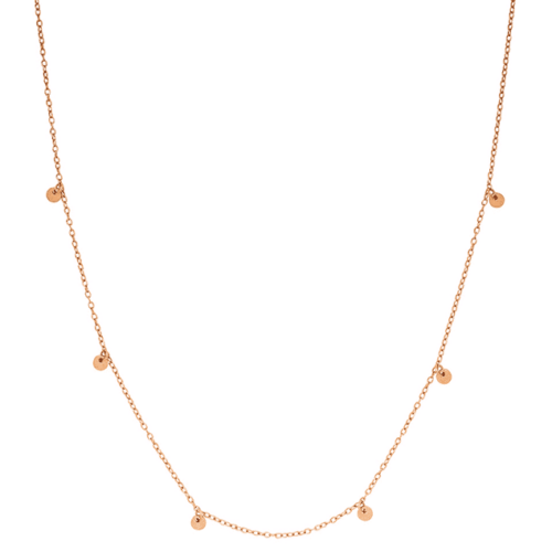 Collier Pampille Or Rose