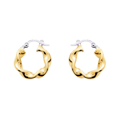 Creoles Or Jaune 18k