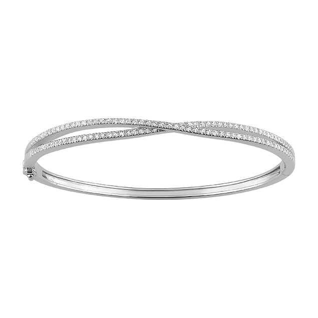 Bracelet Diamant|Bracelet Or Blanc|Héritage Jewelry|Joaillerie de luxe