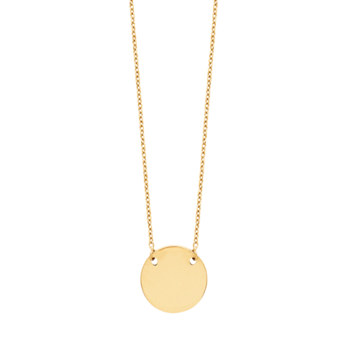 Collier Medaille Or