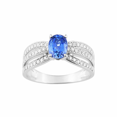 Bague Joaillerie Saphir Diamant