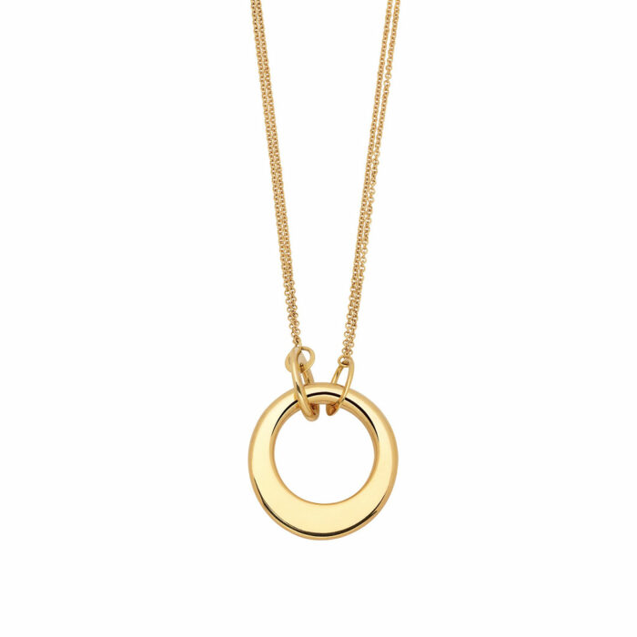 Collier Pendentif Cercle Or