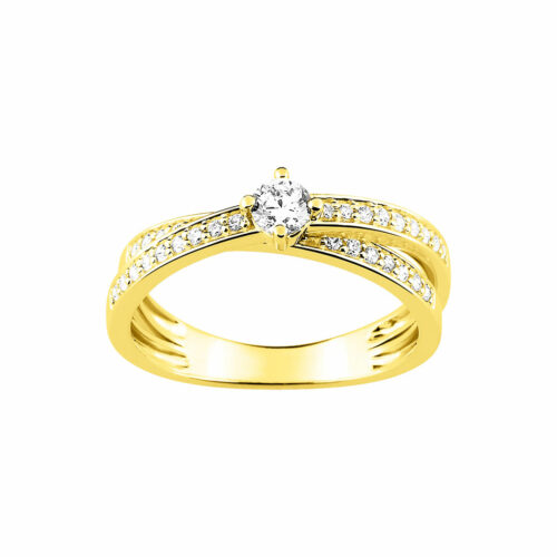 Bague Diamant Or Jaune