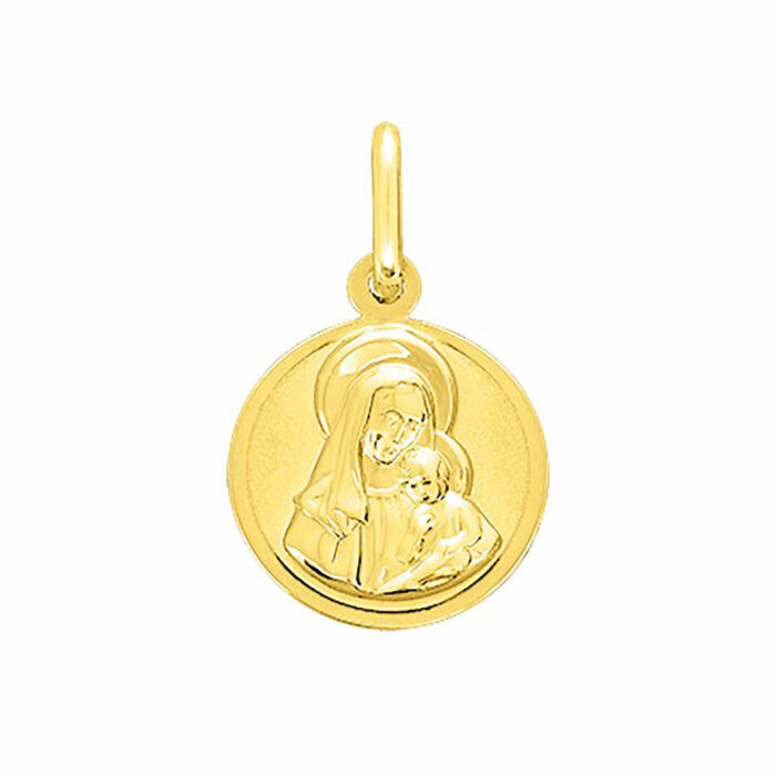 Médaille Vierge à l'Enfant 12mm