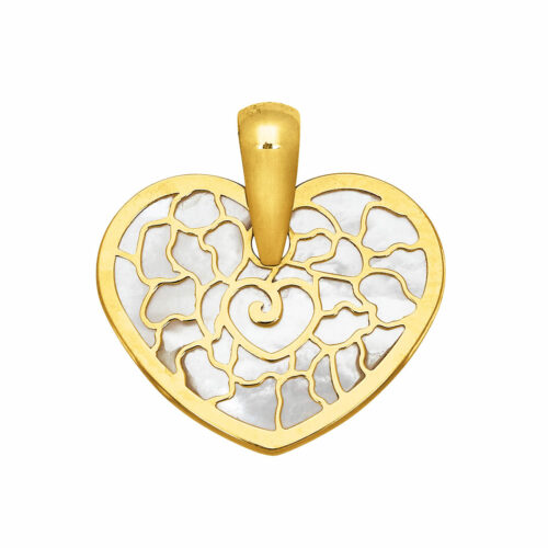 Pendentif Coeur Nacre