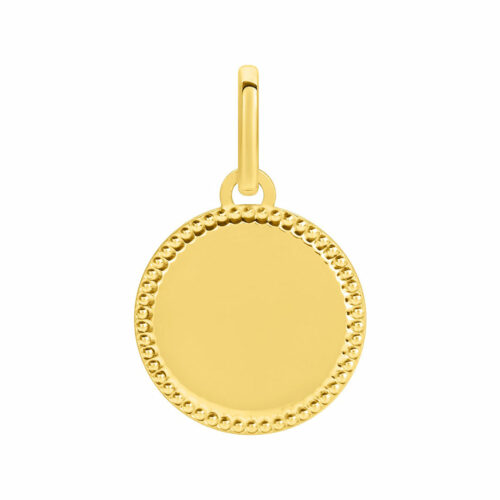 médaille or jaune