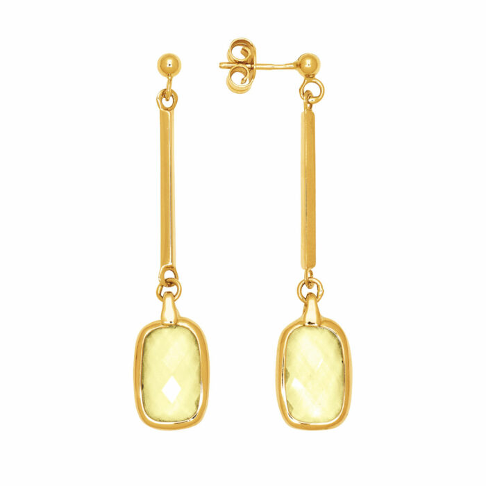 Boucles Quartz Lemon