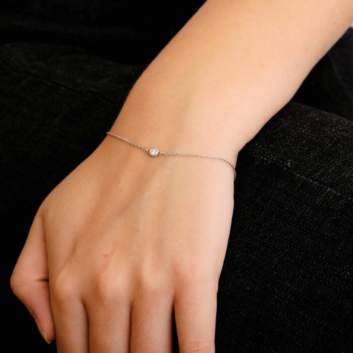 Bracelet Tiffany & Co. Diamond by the Yard – Image 3