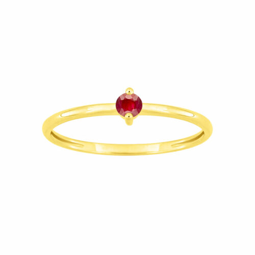 Bague Rubis Or Jaune