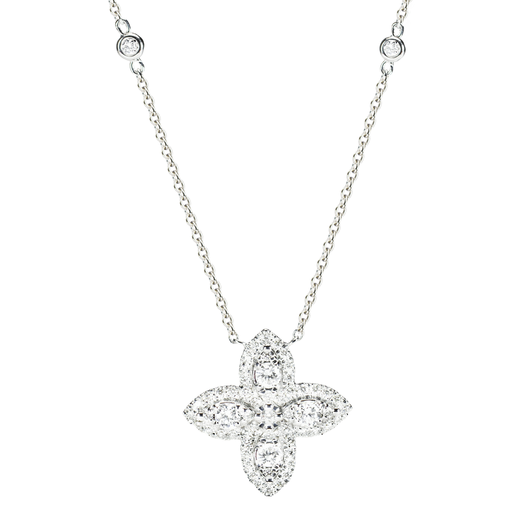 Collier Lotus Diamant