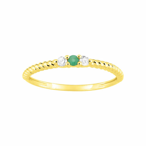 fine bague emeraude