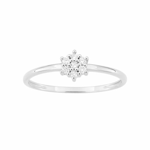 Bague etoile diamant