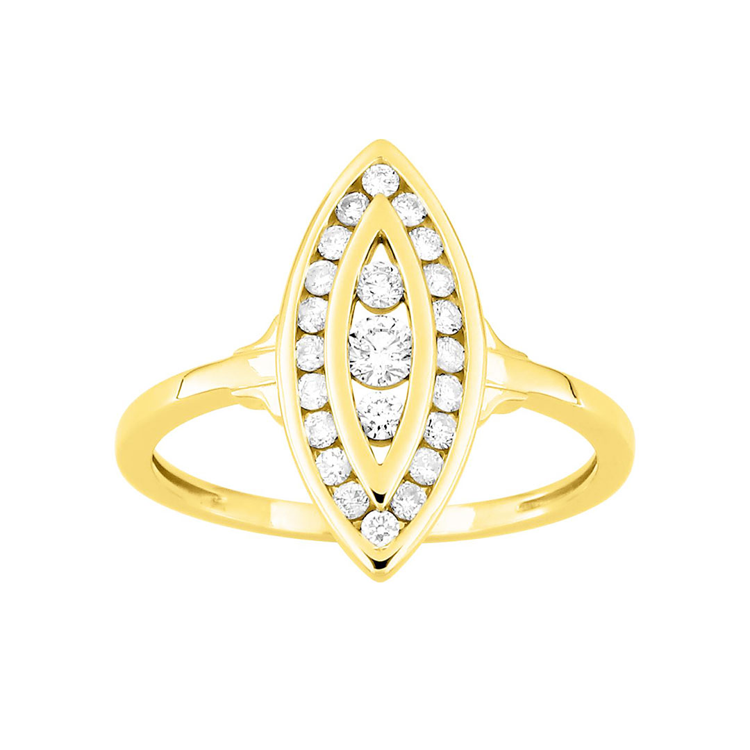 Bague Marquise diamant