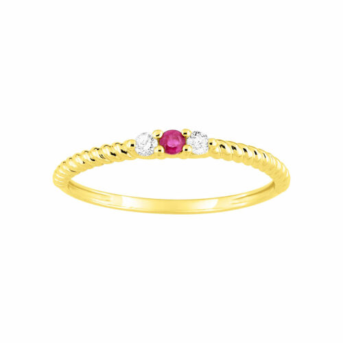 fine bague rubis