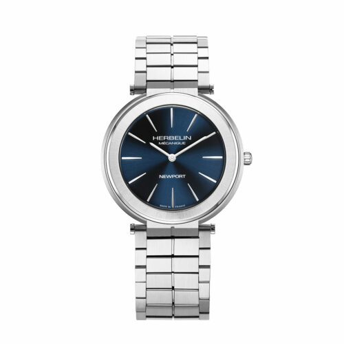 Montre newport slim mécanique herbelin 1222B15S