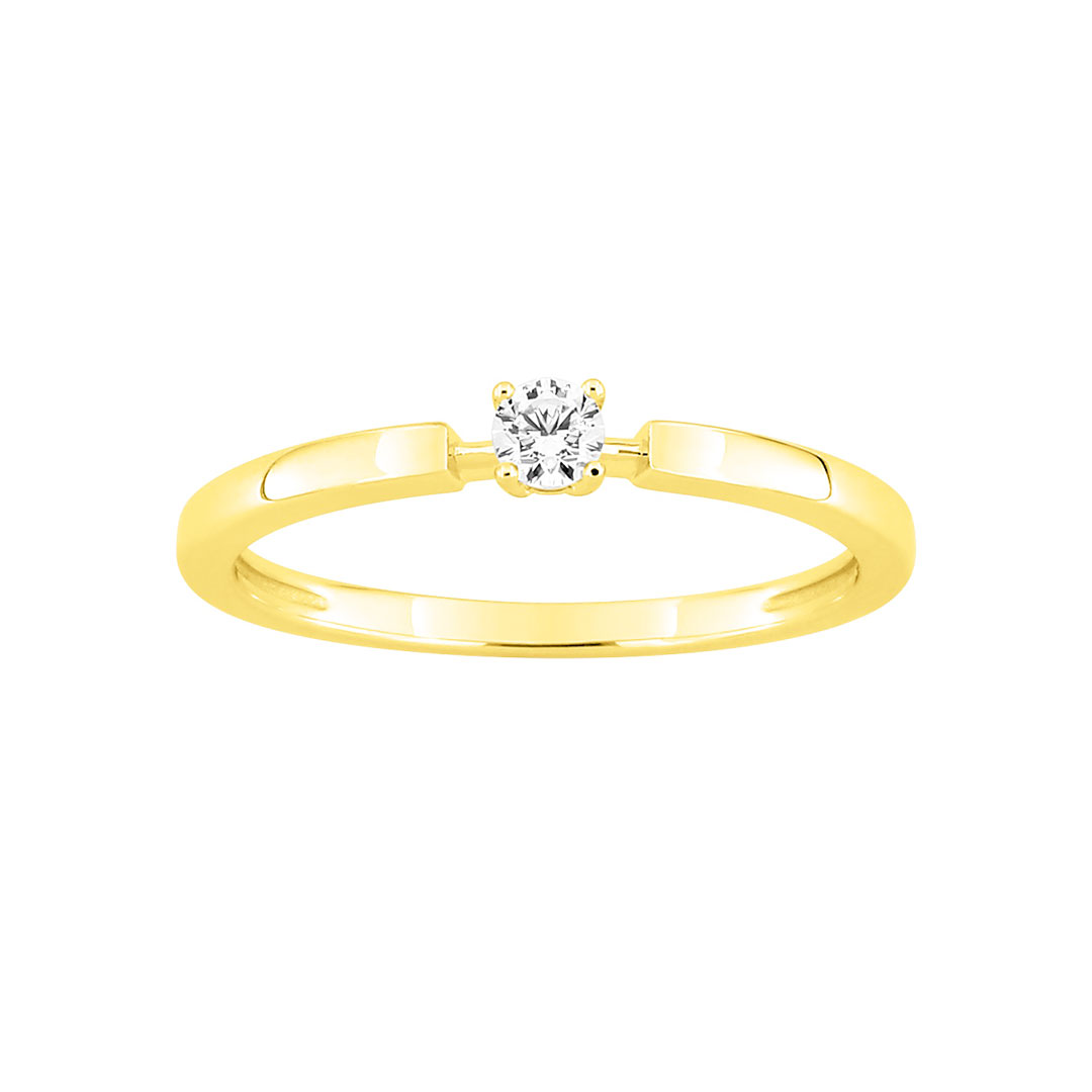 Bague diamant solitaire