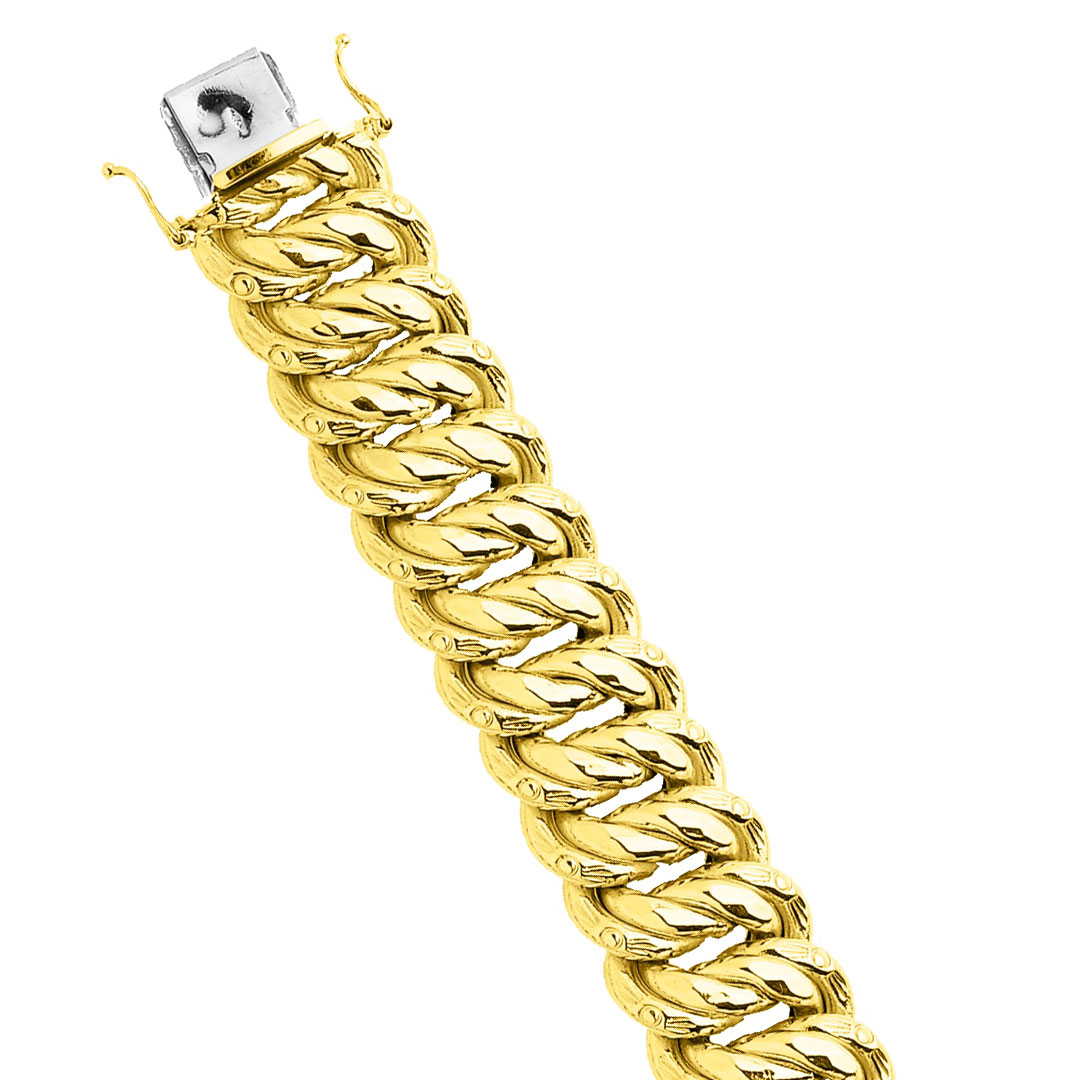 Bracelet Maille américaine 19mm