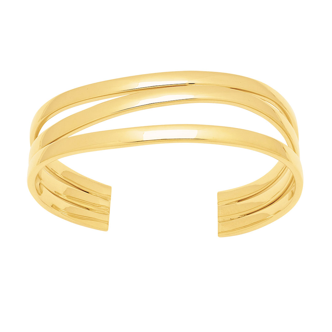 Bracelet Manchette Femme Or