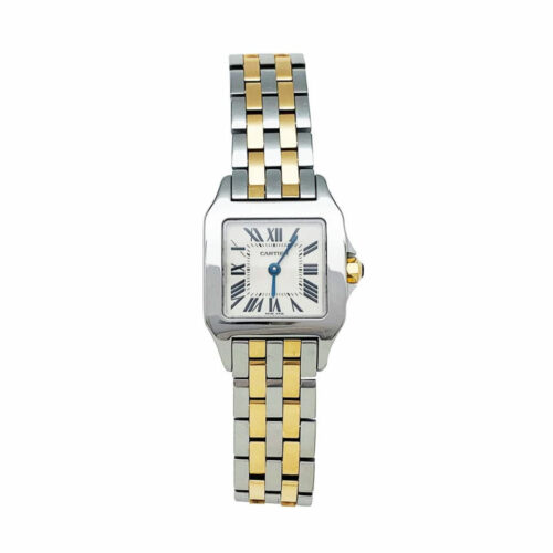 montre santos bicolore cartier