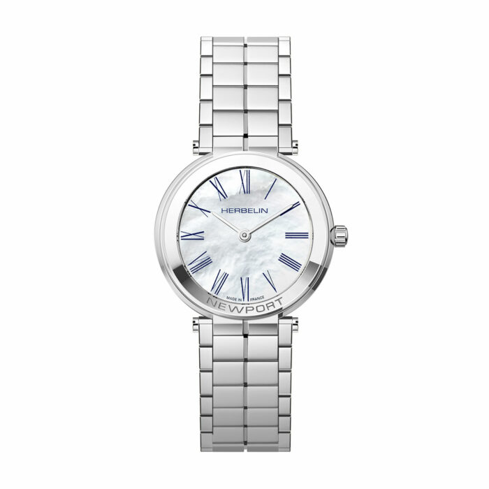 montre herbelin newport nacre