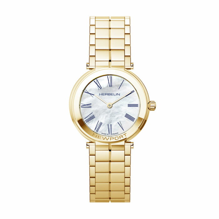 montre herbelin newport nacre