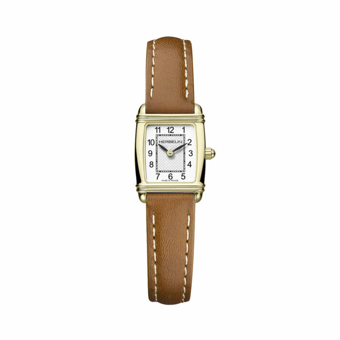 montre herbelin art deco cuir